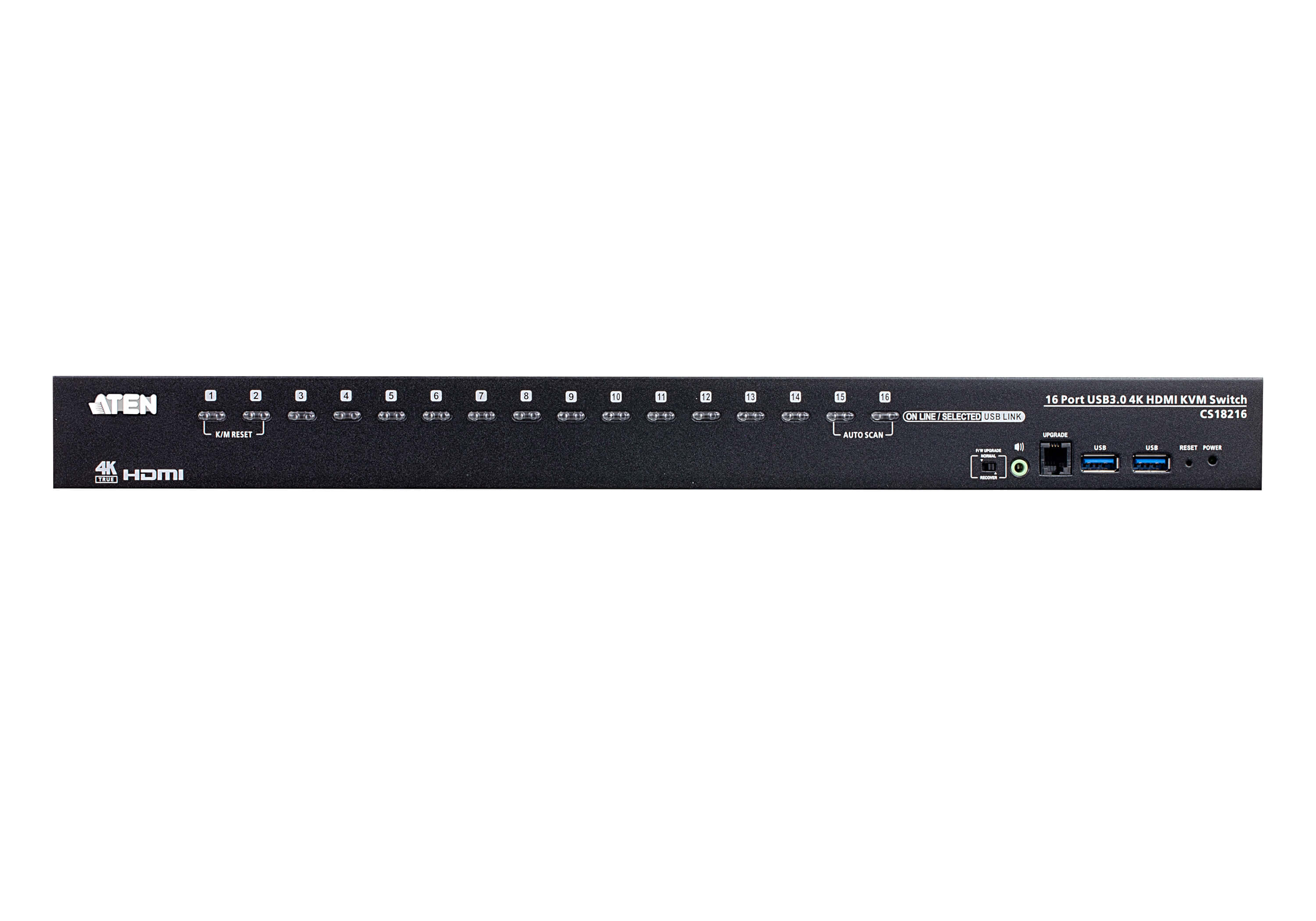 Switch KVM HDMI 4K USB 3.0 a 16 porte, CS18216-AT-G - Aten IDATA CS-18216
