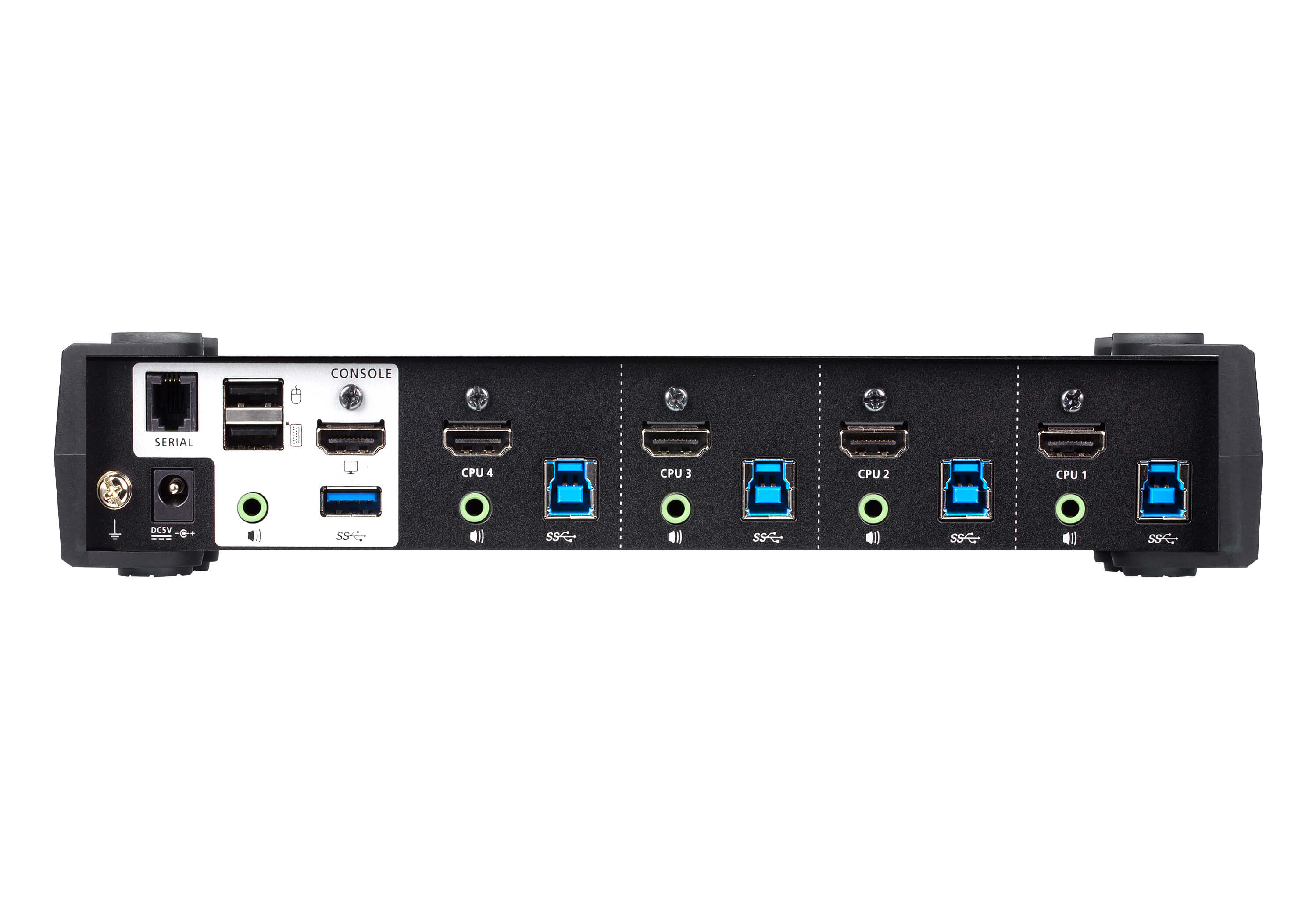Switch USB 3.2 4K HDMI KVMP™ a 4 porte con Modalità Mixer Audio, CS1824 - Aten IDATA CS-1824