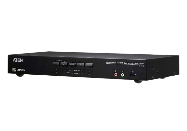 Switch KVMP USB 3.0 4K HDMI Dual Display a 4 porte - Aten IDATA CS-1844