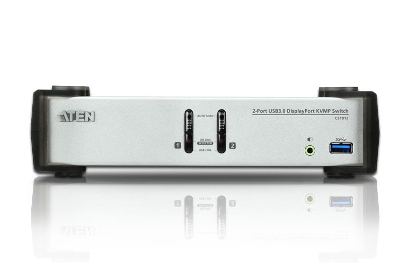 Switch DisplayPort KVMP USB3.0 a 2 porte, CS1912 - Aten IDATA CS-1912