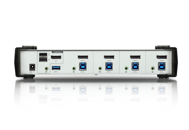 Switch DisplayPort KVMP USB3.0 a 4 porte, CS1914 - Aten IDATA CS-1914