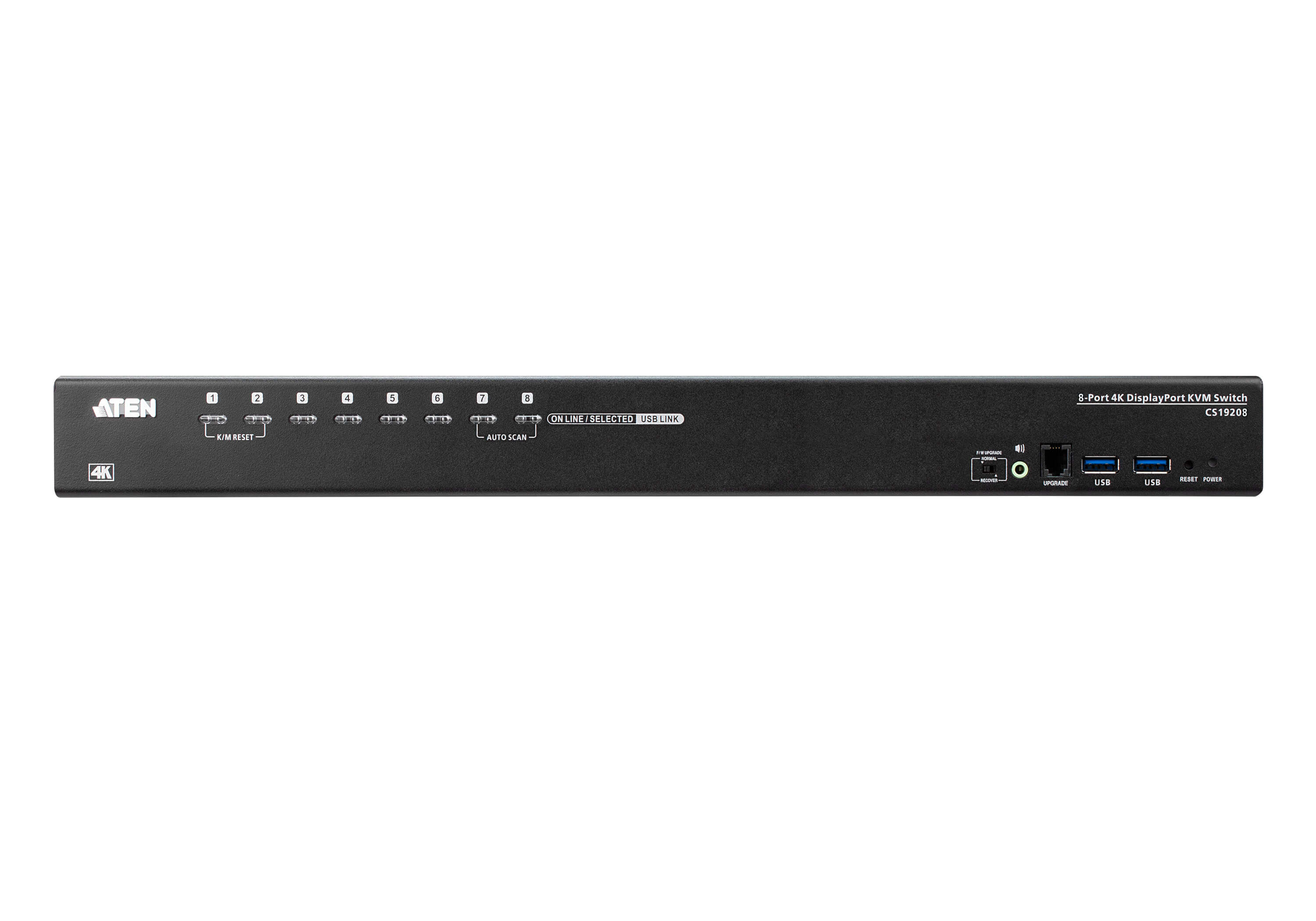Switch KVM 8 Doors DisplayPort USB 3.0 4 K@ 60 Hz - Aten IDATA CS- 19208