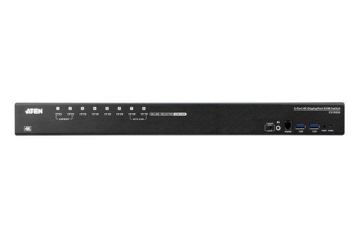 Switch KVM 8 Porte DisplayPort USB 3.0 4K@60Hz - Aten IDATA CS-19208