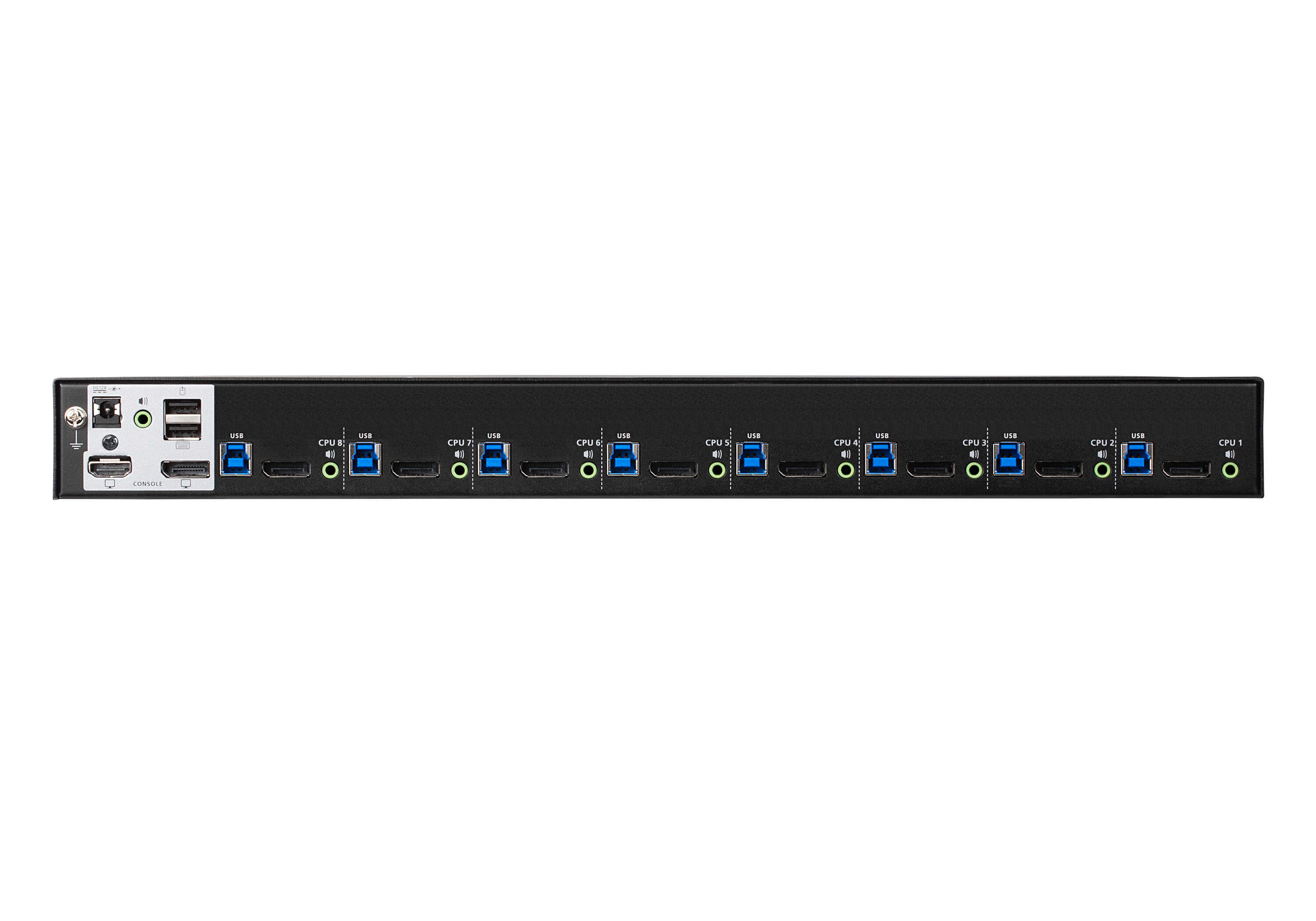 Switch KVM 8 Doors DisplayPort USB 3.0 4 K@ 60 Hz - Aten IDATA CS- 19208