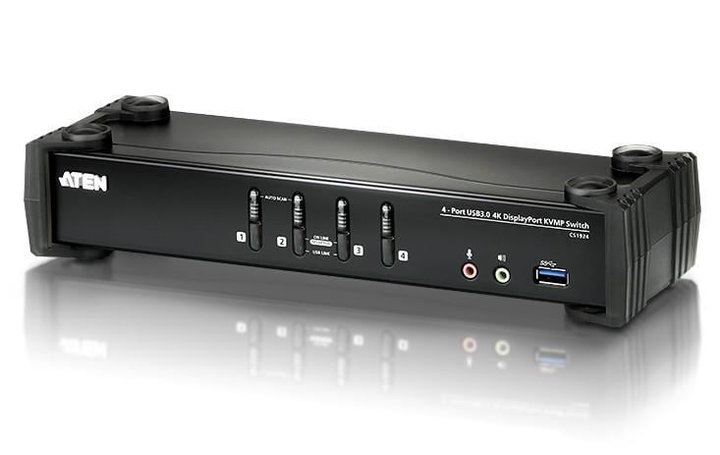 Switch KVMP 4K DisplayPort a 4 porte USB3.0, CS1924 - Aten IDATA CS-1924