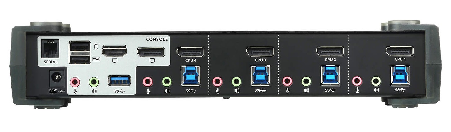 Switch KVMP 4K DisplayPort a 4 porte MST USB3.0, CS1924m - Aten IDATA CS-1924M