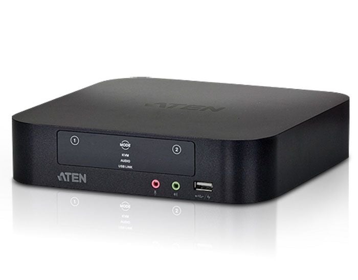 Switch KVMP per doppio schermo Mini DisplayPort (ThunderBolt) 2 USB, CS1942-AT-G - Aten IDATA CS-1942