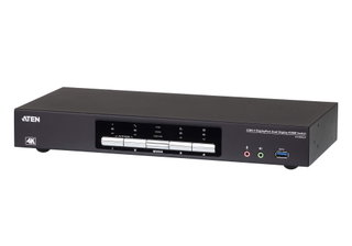 Switch KVMP Schermo Doppio USB 3.0 4K DisplayPort 4 porte - ATEN IDATA CS-1944DP