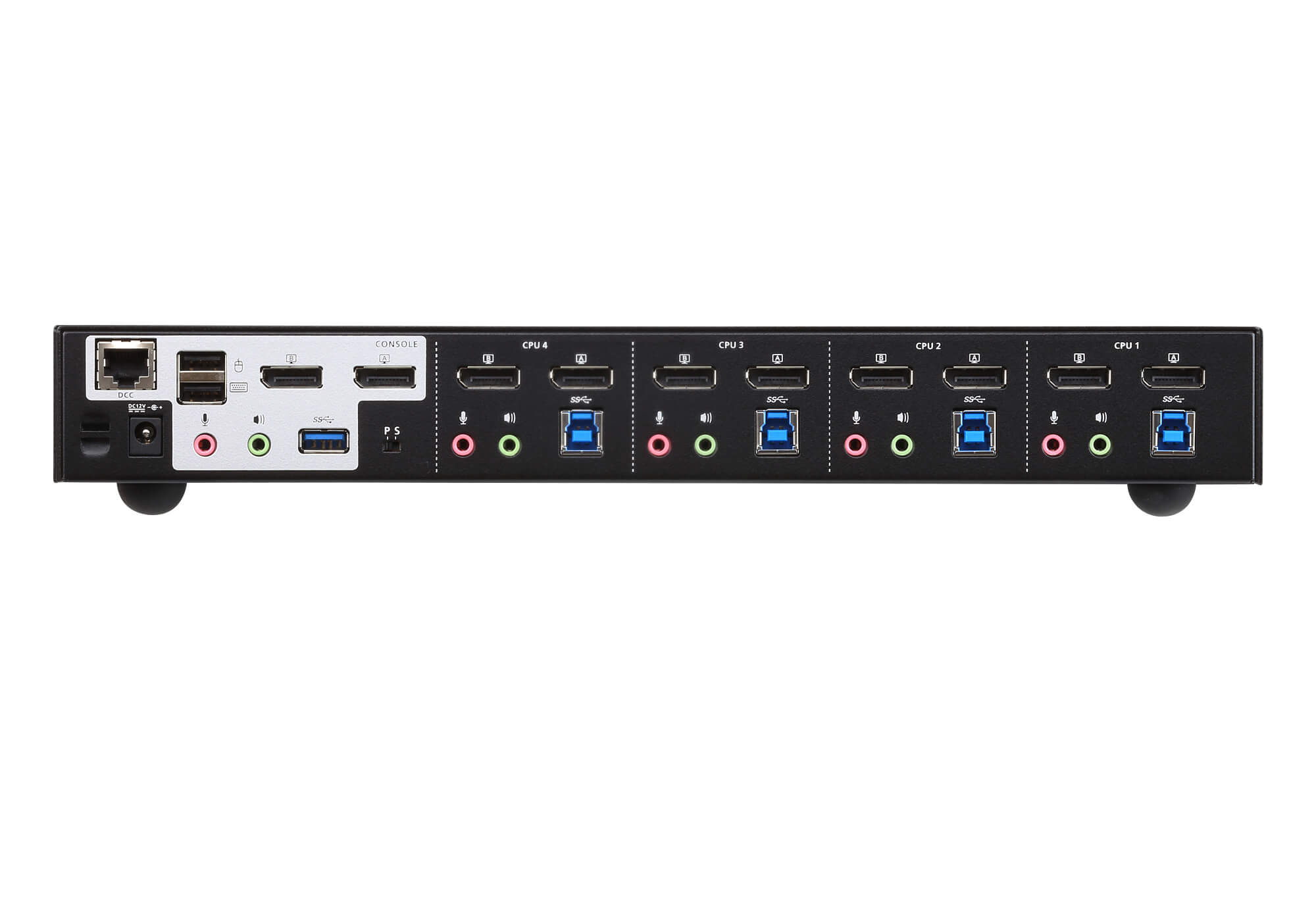 Switch KVMP Schermo Doppio USB3.0 4K DisplayPort 4 porte, CS1944DP - Aten IDATA CS-1944DP