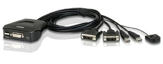 Switch KVM USB DVI a 2 Porte - Aten IDATA CS-22D