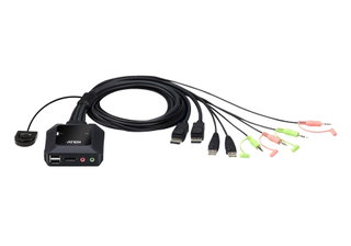 Switch KVM 2 ports DisplayPort USB - Aten IDATA CS- 22 DP