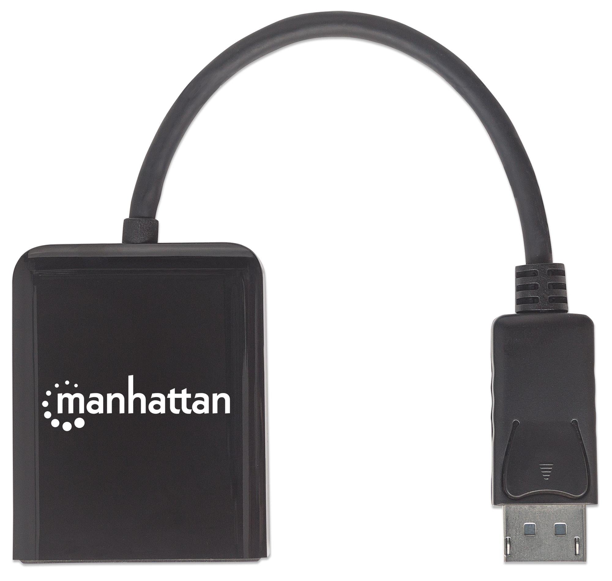Splitter Hub DisplayPort a 2 Monitor DisplayPort MST 4K@30Hz video UHD - Manhattan IDATA DP-102M