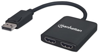 Splitter Hub DisplayPort to 2 HDMI ports MST 4 K@ 30 Hz - Manhattan IDATA DP-HDMI 2 M