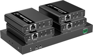 Extender Splitter HDMI 4 vie su Cavo di Rete 70m PoC - Techly IDATA EX-HL41TYP
