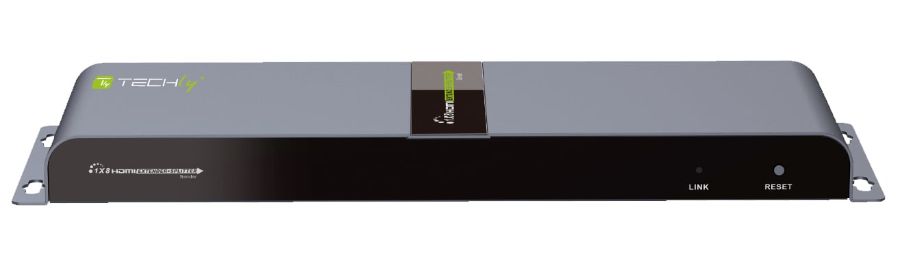Extender Splitter HDMI 1x8 con IR su Cavo Cat6 fino a 40m - Techly IDATA EX-HL81TY