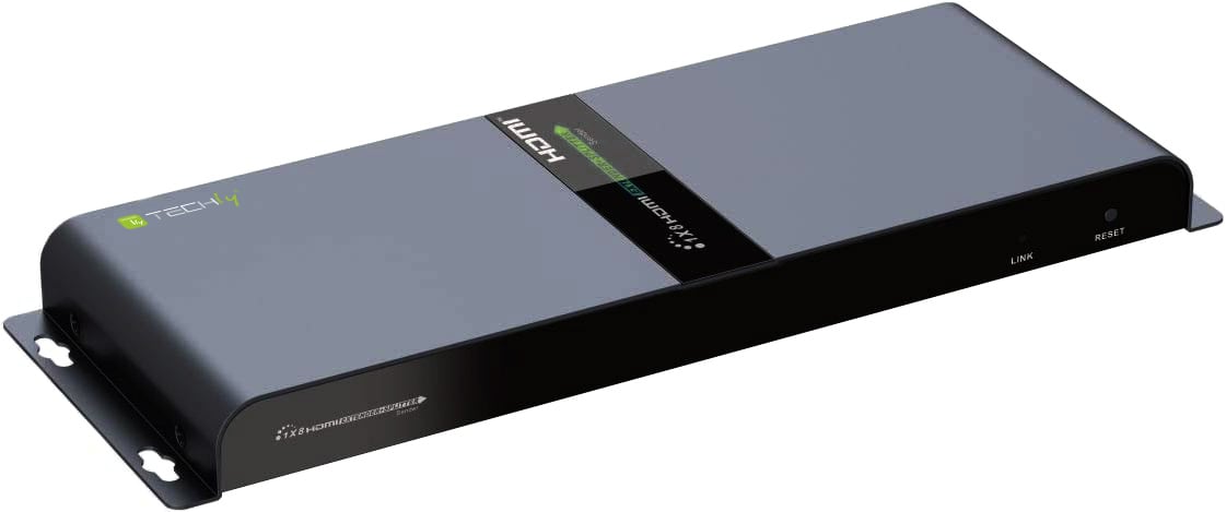 Extender Splitter HDMI 1x8 con IR su Cavo Cat6 fino a 40m - Techly IDATA EX-HL81TY