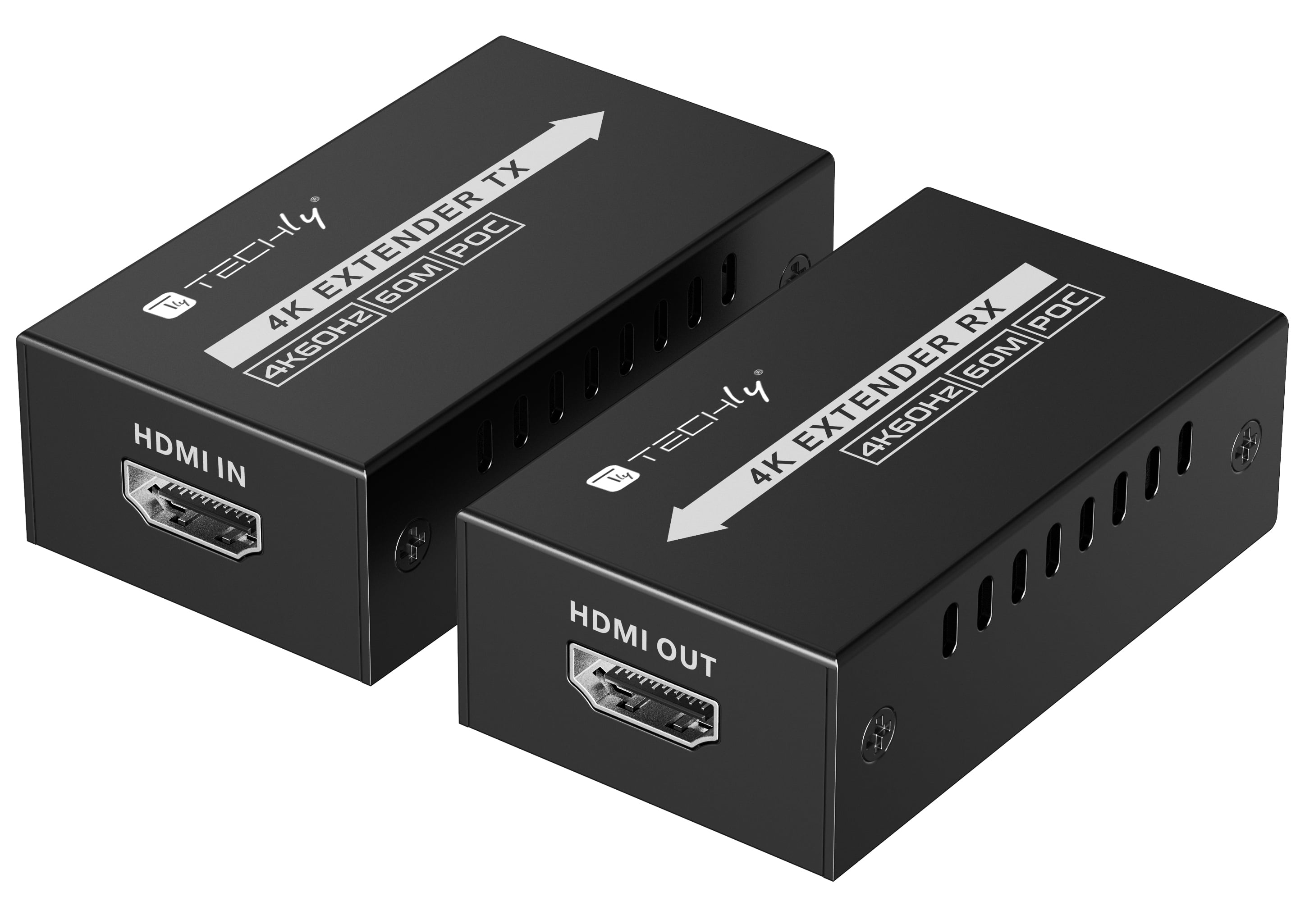 Extender HDMI™ 4K@60Hz fino a 60m con Tecnologia PoC - Techly IDATA EXT-410P
