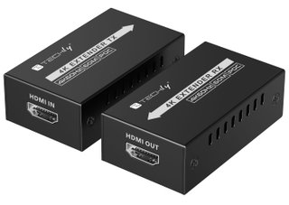 Extender HDMI 4K@60Hz fino a 60m con Tecnologia PoC - Techly IDATA EXT-410P