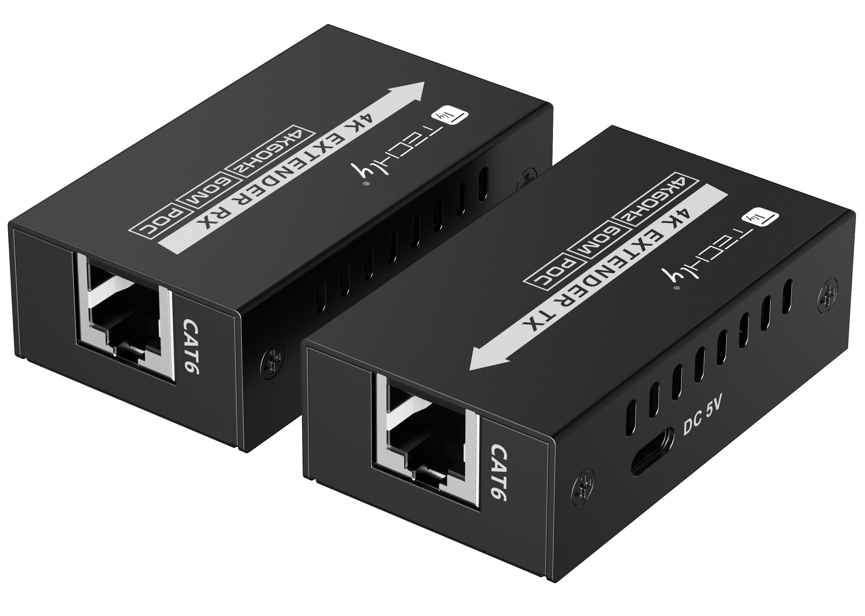 Extender HDMI™ 4K@60Hz fino a 60m con Tecnologia PoC - Techly IDATA EXT-410P