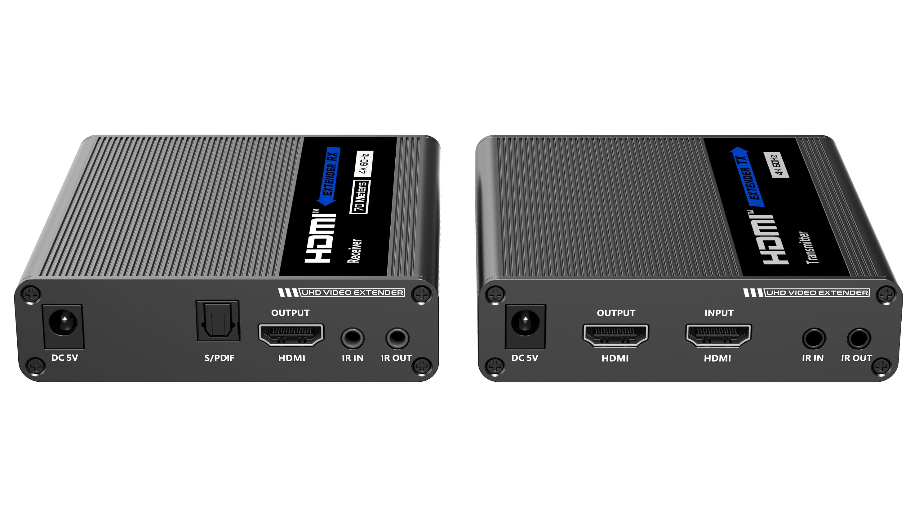 Amplificatore Extender HDMI 4K fino a 70m su Cavo Cat6/6A/7 punto-punto - Techly IDATA EXT-676E