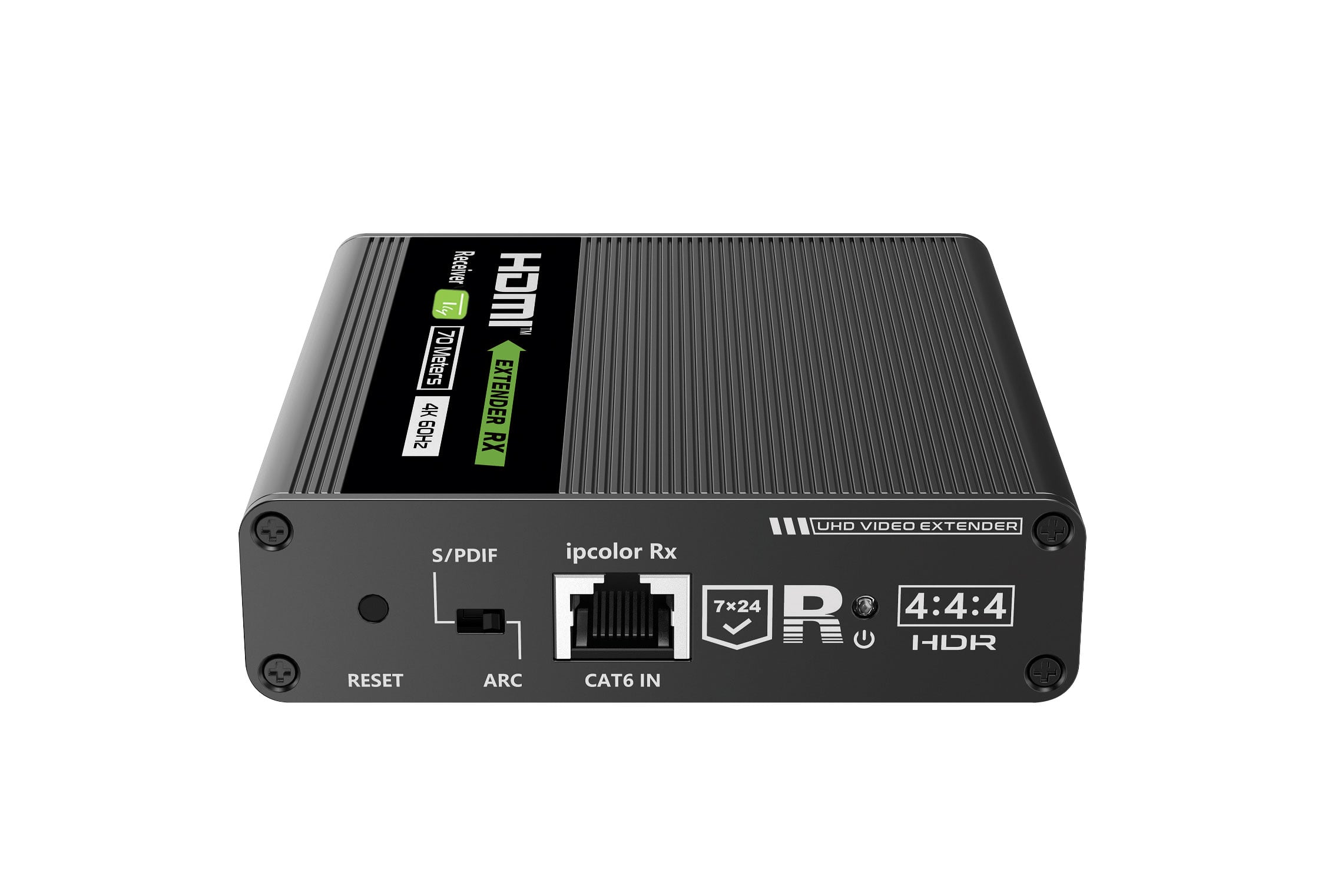 Ricevitore Extender HDMI 4K fino a 70m su Cavo Cat6/6A/7 - Techly IDATA EXT-676R