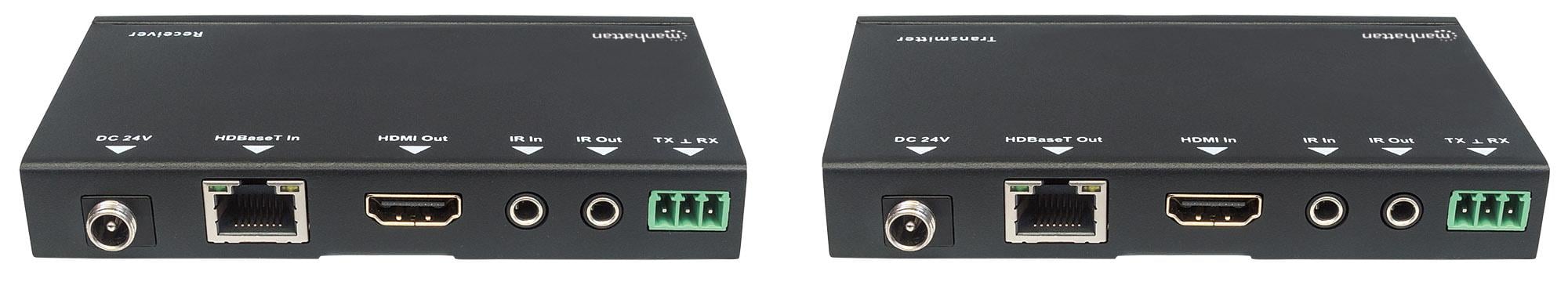 Amplificatore HDMI HDBaseT Tramite Kit di Espansione Ethernet - Manhattan IDATA EXT-E38M