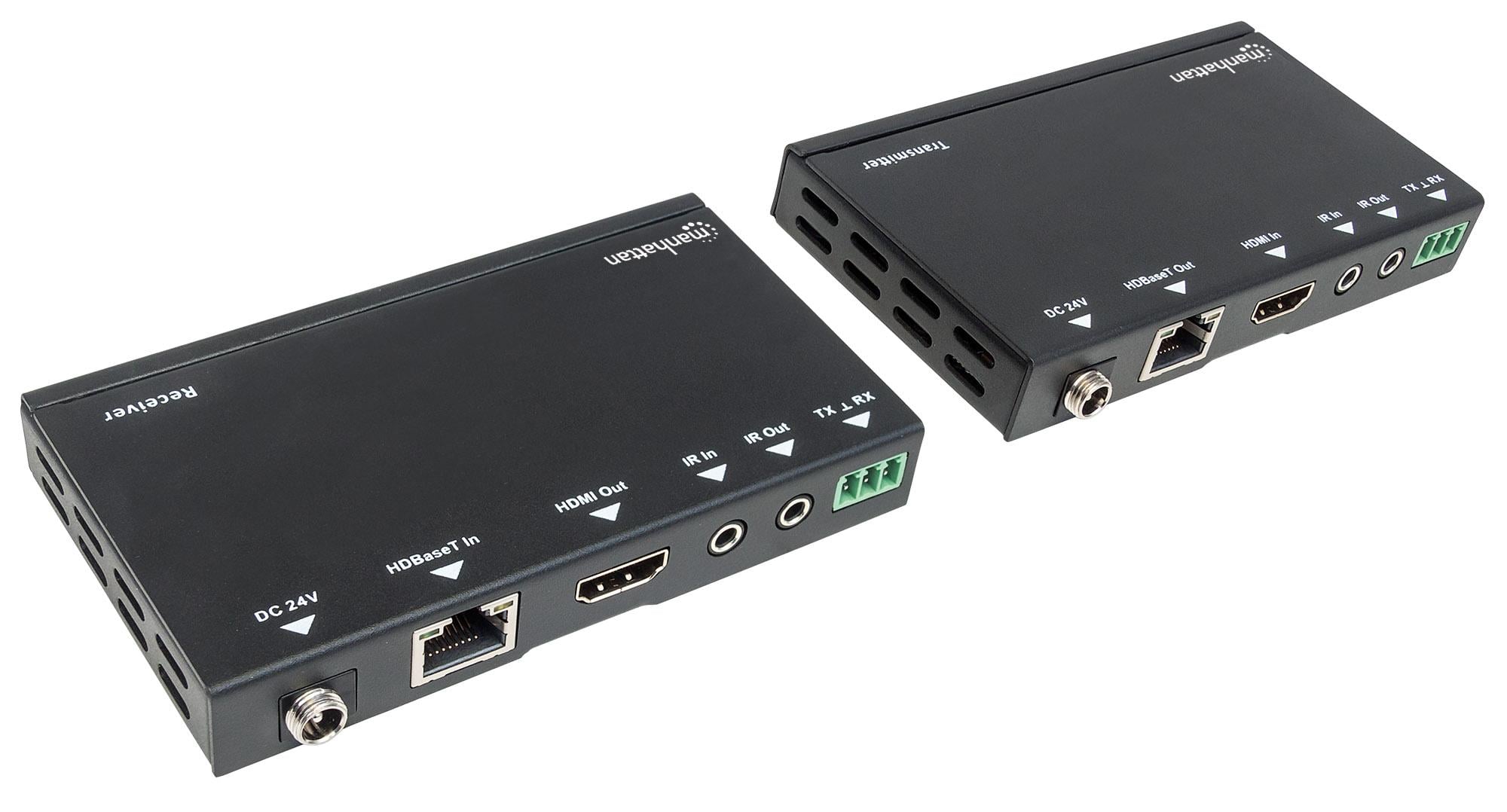 Amplificatore HDMI HDBaseT Tramite Kit di Espansione Ethernet - Manhattan IDATA EXT-E38M