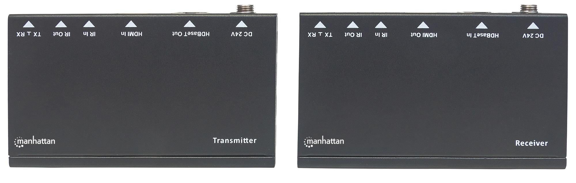 Amplificatore HDMI HDBaseT Tramite Kit di Espansione Ethernet - Manhattan IDATA EXT-E38M