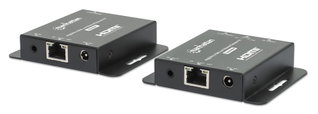 Kit Extender HDMI Over Ethernet 4K@30Hz - Manhattan IDATA EXT-E404KM