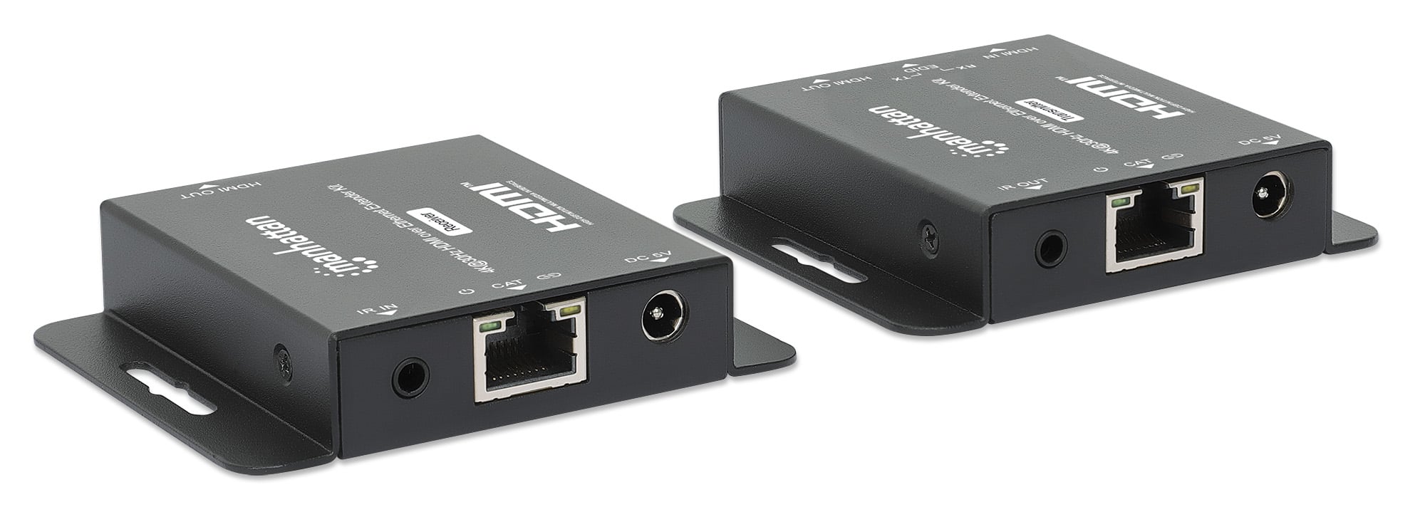 Kit Extender HDMI Over Ethernet 4K@30Hz - Manhattan IDATA EXT-E404KM