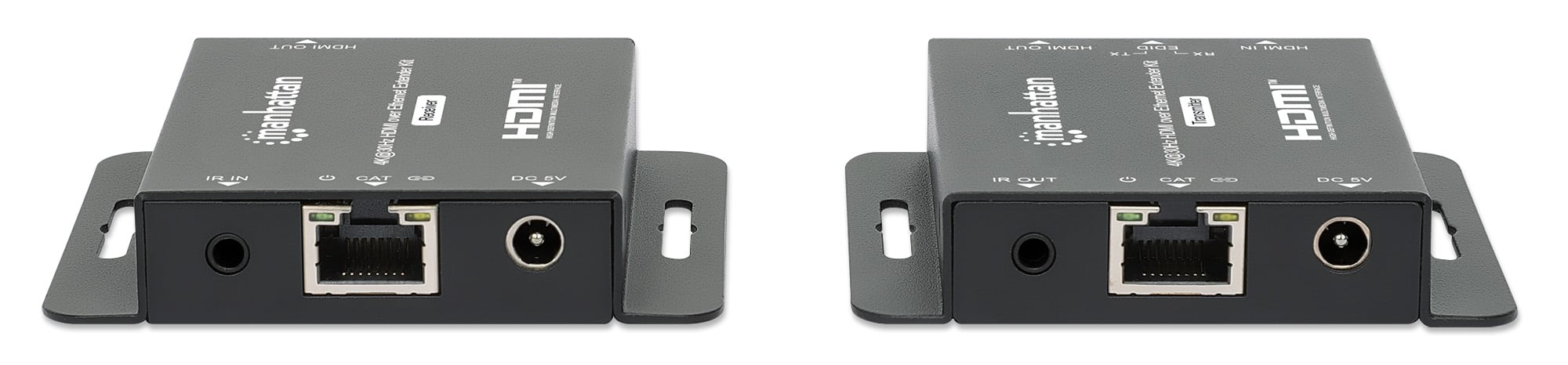 Kit Extender HDMI Over Ethernet 4K@30Hz - Manhattan IDATA EXT-E404KM