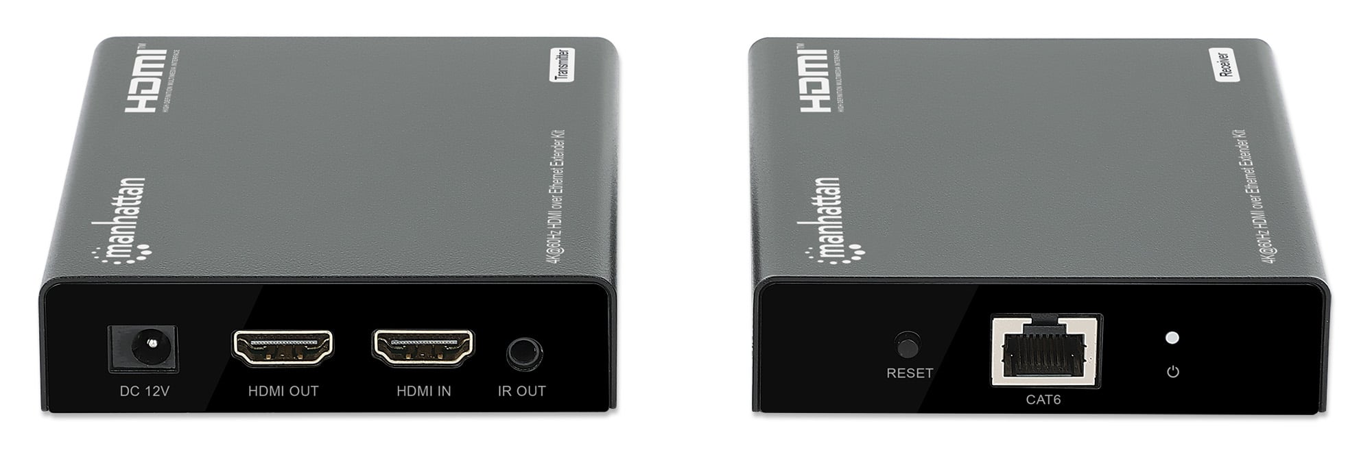 Kit Extender HDMI Over Ethernet 4K@60Hz - Manhattan IDATA EXT-E704K60