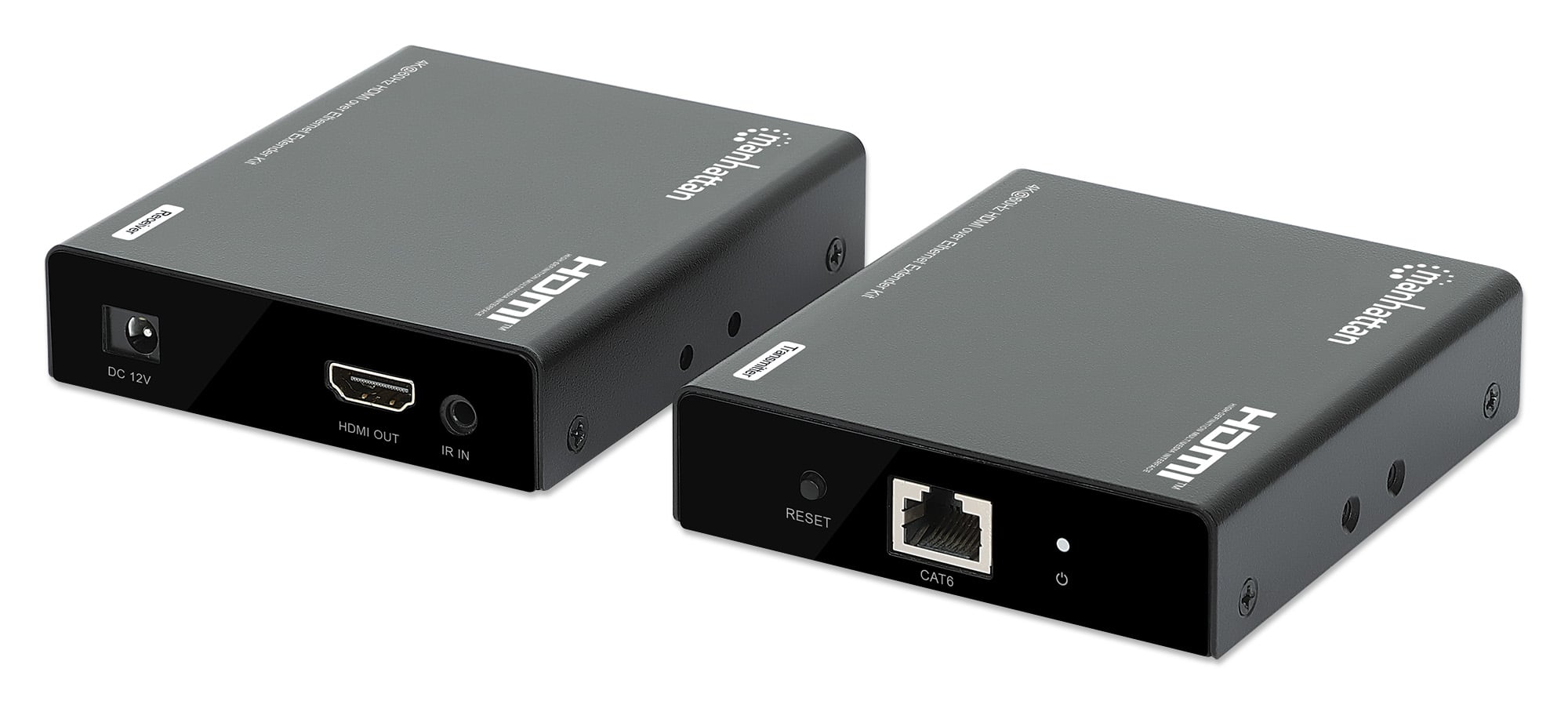 Kit Extender HDMI Over Ethernet 4K@60Hz - Manhattan IDATA EXT-E704K60