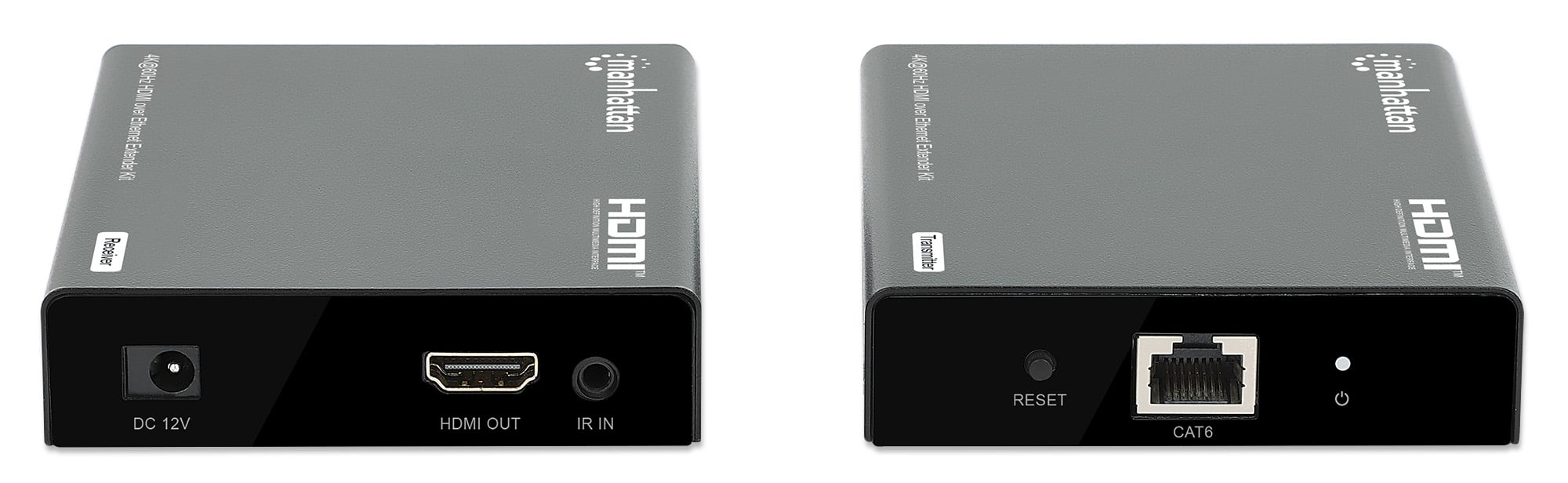 Kit Extender HDMI Over Ethernet 4K@60Hz - Manhattan IDATA EXT-E704K60