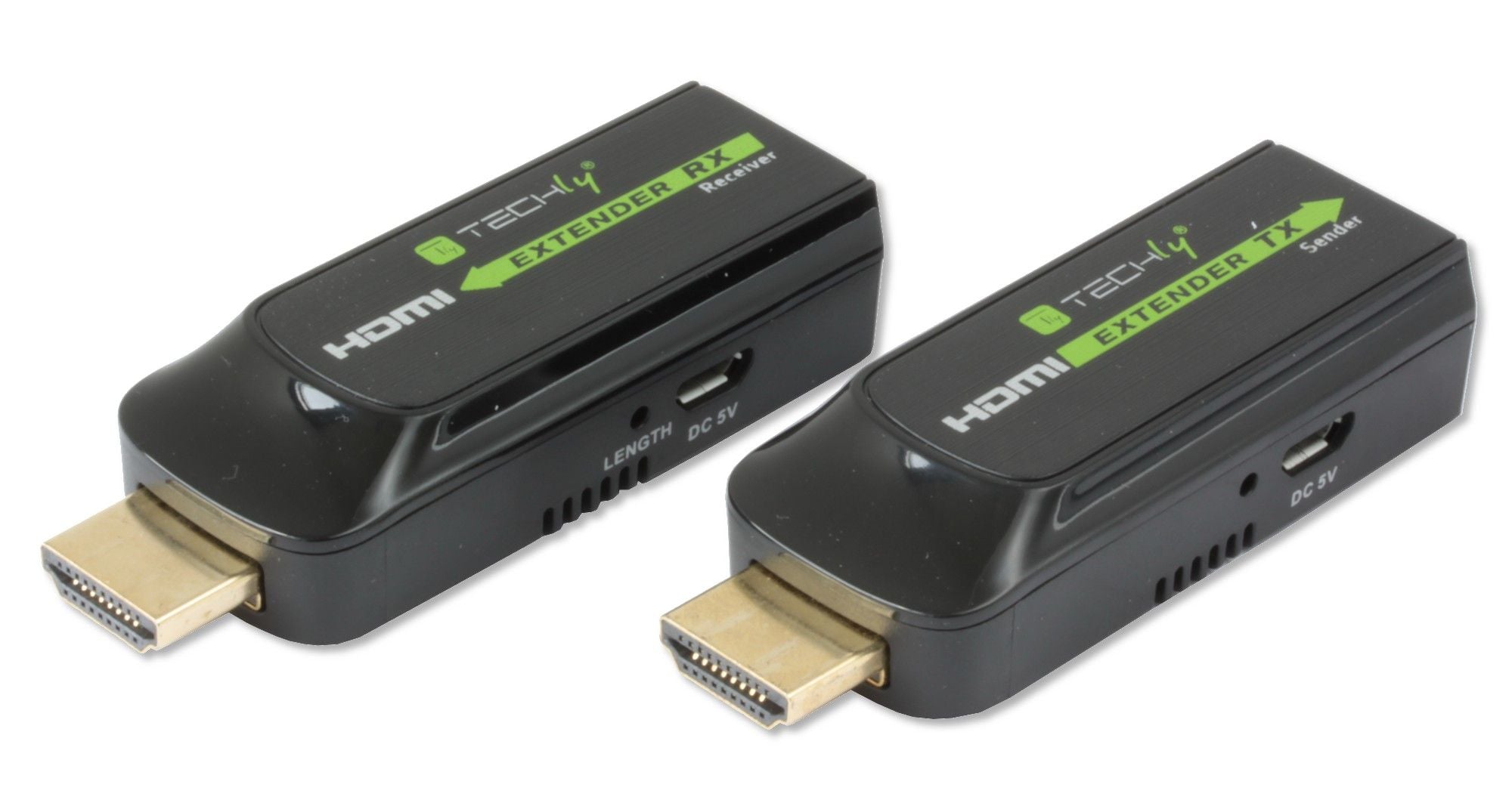 Extender HDMI compatto Full HD su cavo Cat6/6A/7 max 40m - Techly IDATA EXT-E70S