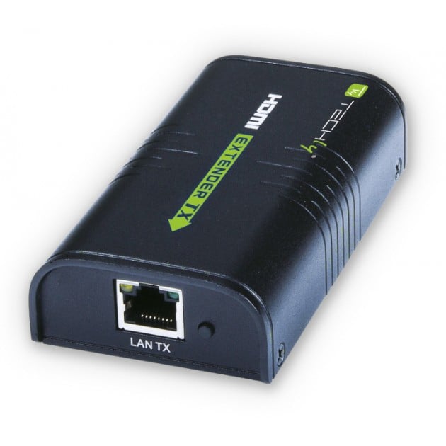 Additional Receiver Extender HDMI Plus on Cable Cat 6 1080 p@ 60 Hz up to 120 m - Techly IDATA EXTIP- 373 RA 2