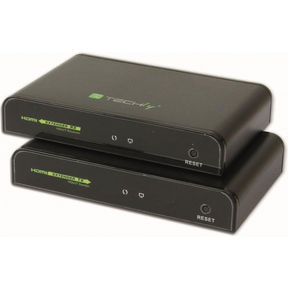 Extender HDMI con IR su Cavo Cat5E/6 fino a 120m - Techly IDATA EXTIP-383IR4