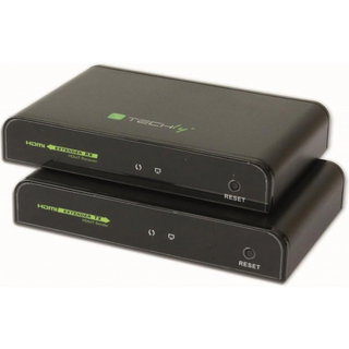 Extender HDMI con IR su Cat5E/6 fino a 120m - Techly IDATA EXTIP-383IR4