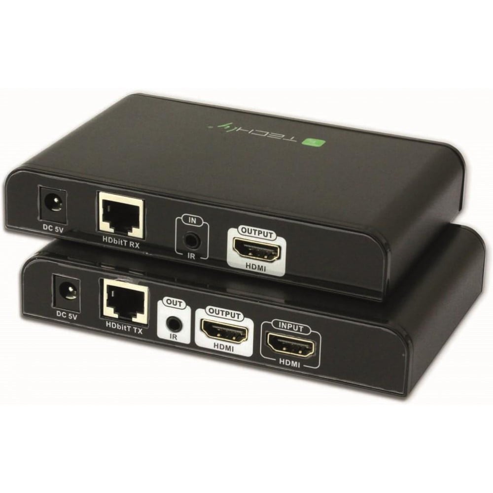 Extender HDMI con IR su Cavo Cat5E/6 fino a 120m - Techly IDATA EXTIP-383IR4