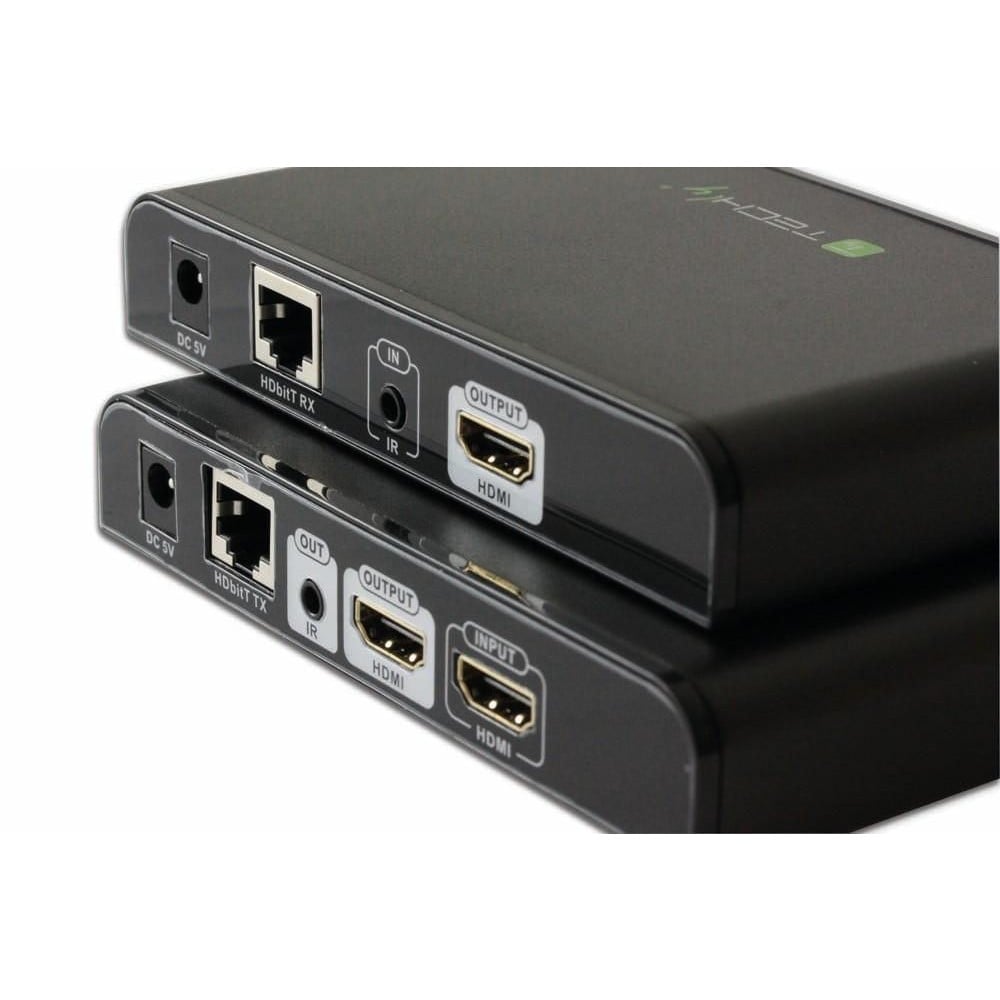 Extender HDMI con IR su Cavo Cat5E/6 fino a 120m - Techly IDATA EXTIP-383IR4