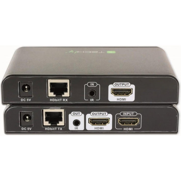 Ricevitore Aggiuntivo per Extender HDMI con IR su Cavo di Rete - Techly IDATA EXTIP-383IRRX4