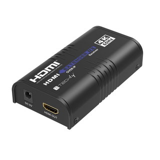 Ricevitore HDMI Over IP 4K@60Hz su Cavo Cat6/6A/7 Fino a 120m - Techly IDATA EXTIP-473-5R