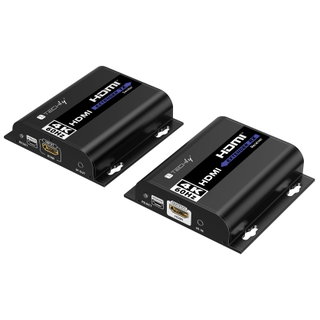 Extender HDMI 4K@60Hz con IR su Cavo Cat6 fino a 120m - Techly IDATA EXTIP-483