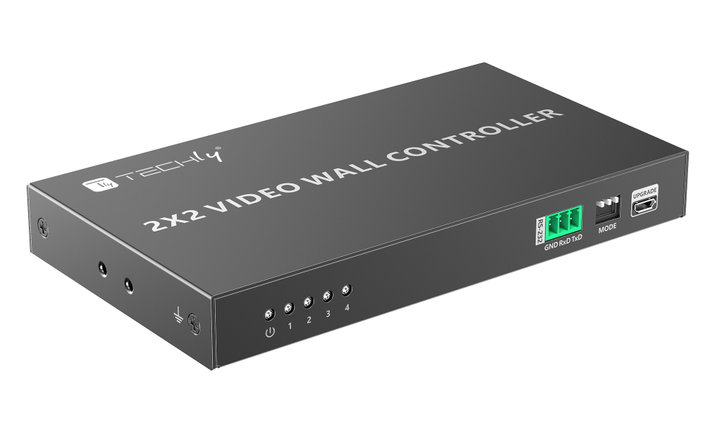 Controller per Video Wall 2x2 HDMI 4 Canali - Techly IDATA HDMI-104VW