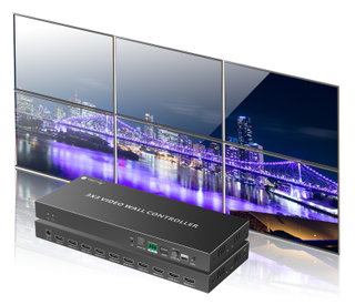 Video Controller Wall 3 x 3 HDMI 9 Channels - Techly IDATA HDMI- 109 VW