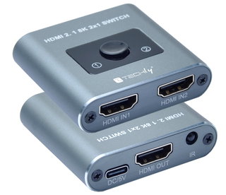 Switch 2x1 HDMI 2.1 8K - Techly IDATA HDMI-2128KT