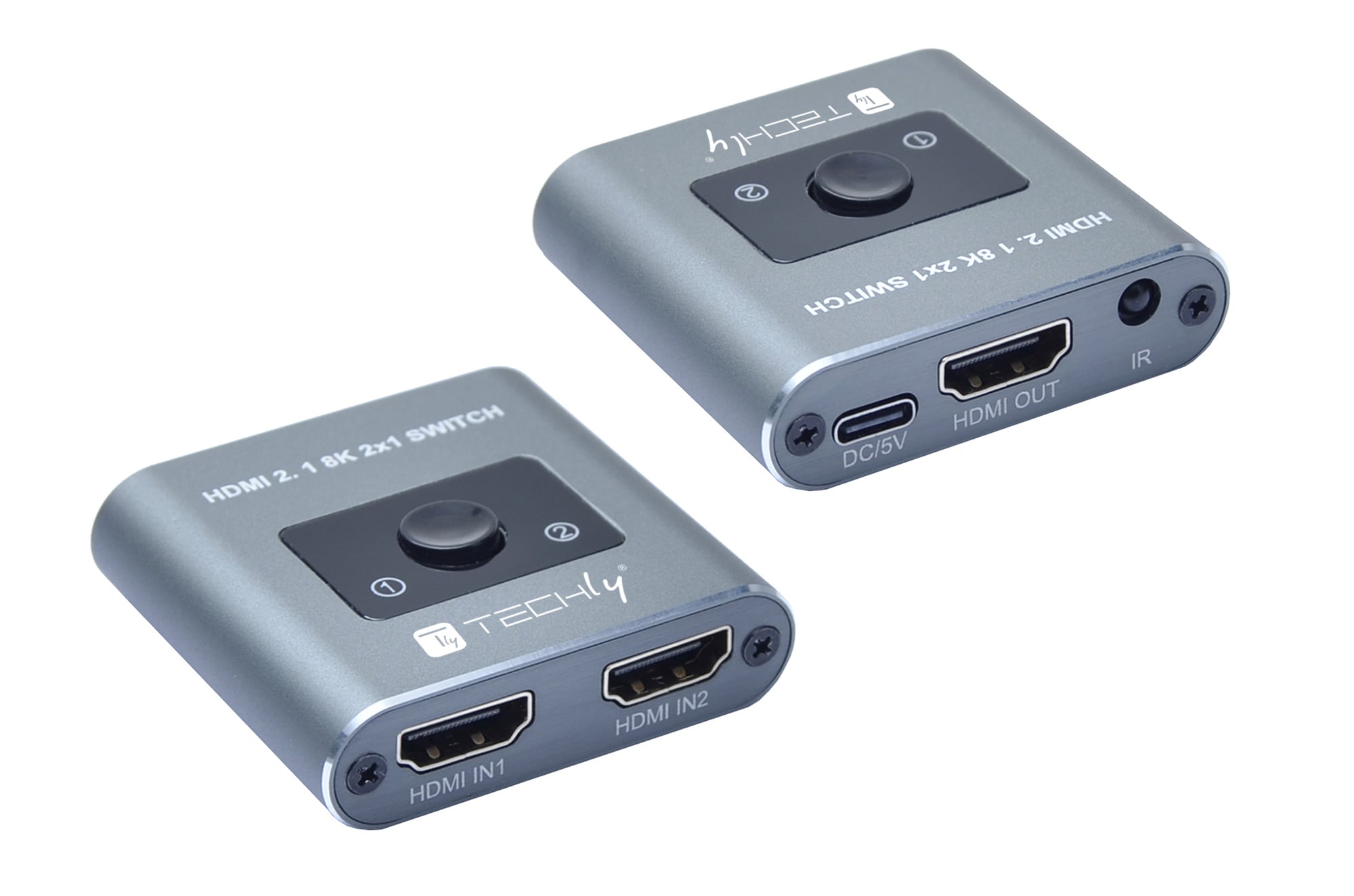 Switch 2x1 HDMI 2.1 8K - Techly IDATA HDMI-2128KT