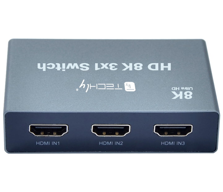 Switch 3x1 HDMI 2.1 8K - Techly IDATA HDMI-2138KT