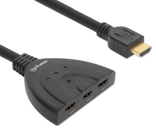 Switch HDMI 3 IN 1 OUT 1080 p 3 D - Manhattan IDATA HDMI- 31 DMH