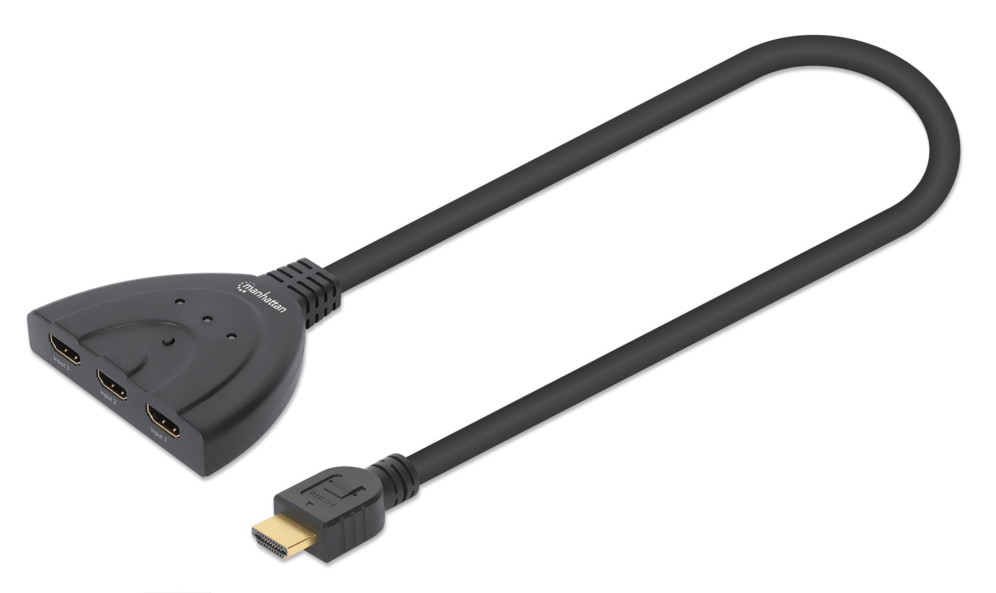 Switch HDMI 3 IN 1 OUT 1080p 3D - Manhattan IDATA HDMI-31DMH